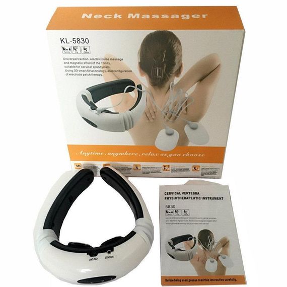 Масажер - міостимулятор для шиї Neck Massager | Зображення 1