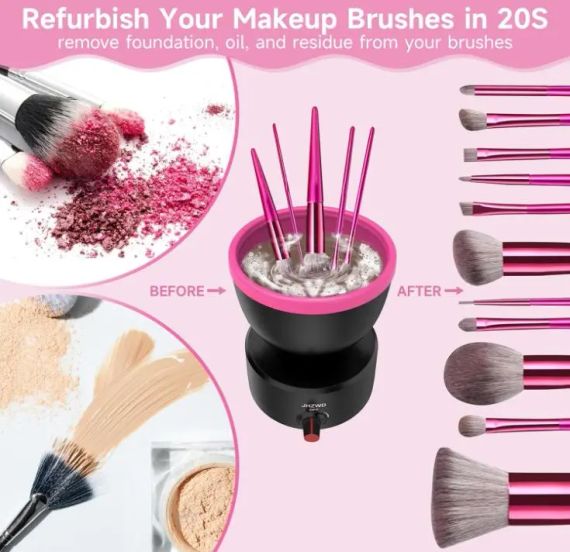 Электро очиститель для кисточек , силиконовый автоматический очиститель AND 1-45 | Зображення 3