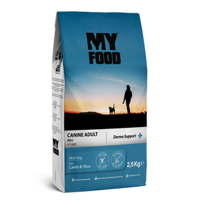 Сухий Корм Myfood Суперпреміум для дорослих собак малих порід з Ягням та Рисом 2,5 кг