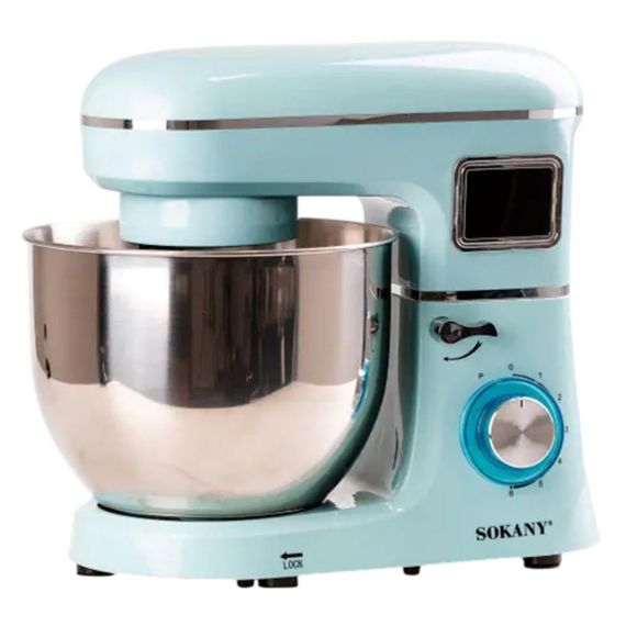 Миксер планетарный Sokany SK277 профессиональный 1800 Вт | Зображення 1