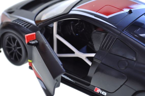 Машина металева 68262A(B)1:24 Audi R8 LMS, батарейка, світло, звук, відкриваються двері, кор. 24,5x12см  АВТОПРОМ | Зображення 4