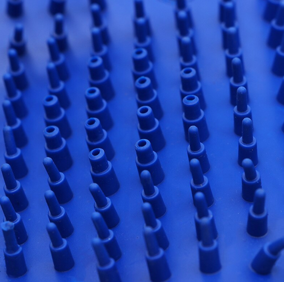 Перчатки силиконовые для домашних животных, регулируемая расческа для ванны, варежки для ванны для с | Зображення 4