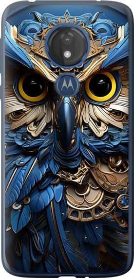 Чехол на Motorola Moto G7 Power Сова v2 "5649u-1657-17620"