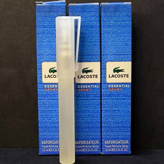 Парфумована вода Лакосте Есеншл Спорт, 10мл (з роспилювачем), чоловічі