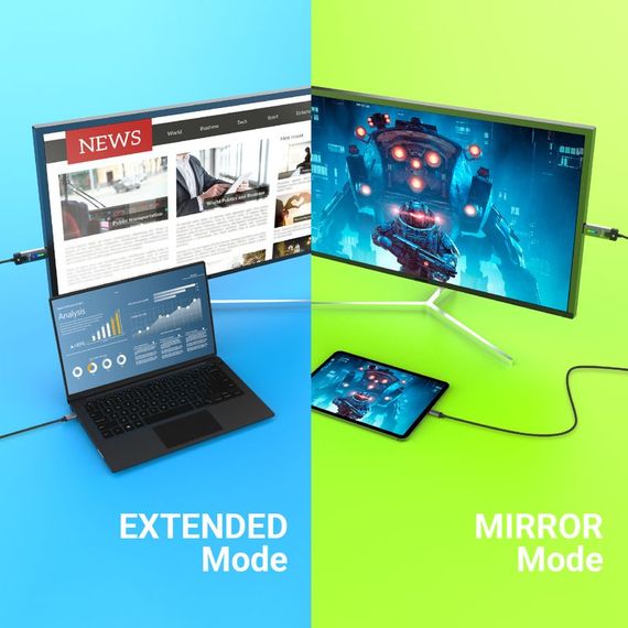 Кабель J5create JCC157-N, USB-C на HDMI, 1.8м | Зображення 9