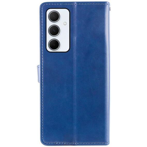 Шкіряний чохол-книжка GETMAN Gallant (PU) для Samsung Galaxy A36 5G / A56 5G Синій | Зображення 1