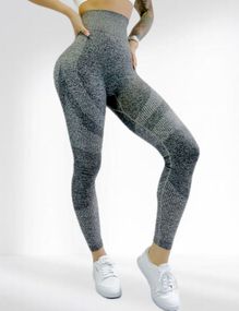 Лосіни пуш ап для фітнесу LILAFIT Сірий М (LFL000040)