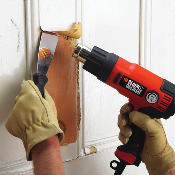 Пістолет гарячого повітря - фен мережевий BLACK+DECKER KX2200K | Зображення 5