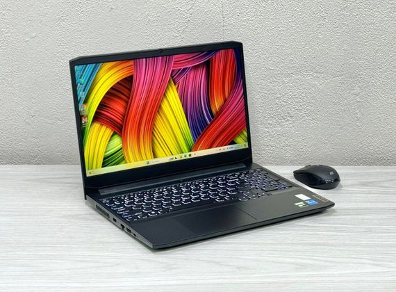 Ігровий ноутбук Lenovo IdeaPad Gaming 3 15IHU6 / 15.6" (1920x1080) IPS / Intel Core i5-11320H (4 (8) ядра по 2.5 - 4.5 GHz) / 16 GB DDR4 / 512 GB SSD M.2 / nVidia GeForce GTX 1650, 4 GB GDDR6, 128-bit / WebCam / Win 11 Home б/в | Зображення 2