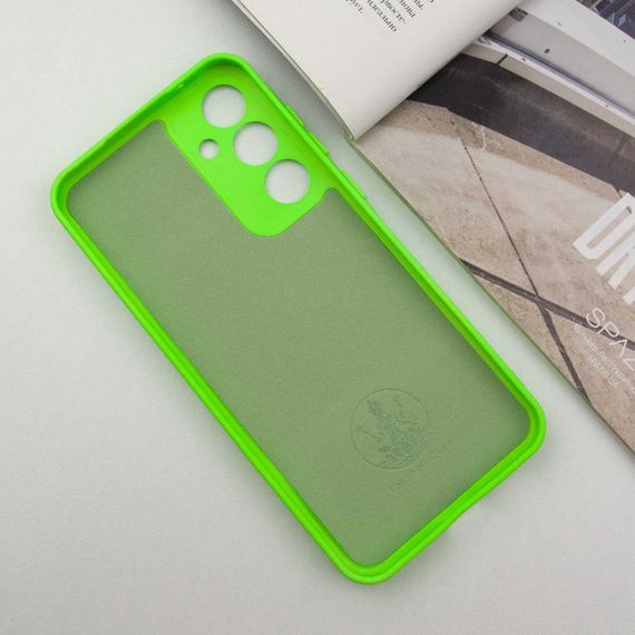 Чохол Silicone Cover Lakshmi Full Camera (A) для Samsung Galaxy S24+ Салатовий / Neon Green | Зображення 2