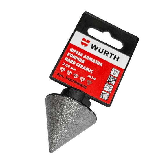 Фреза алмазна конічна HARD CERAMIC, 2-38 mm