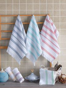 Набір кухонних рушників Saheser 40х60 см. Ilda 6 шт.