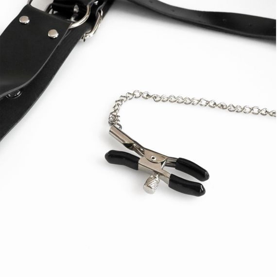 Бондажний набір з металевим анальним гаком Art of Sex Beatrice Bondage set with anal hook № 4 | Зображення 4