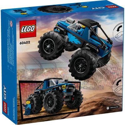 Конструктор LEGO City Синий грузовик-монстр 148 деталей (60402) | Зображення 4