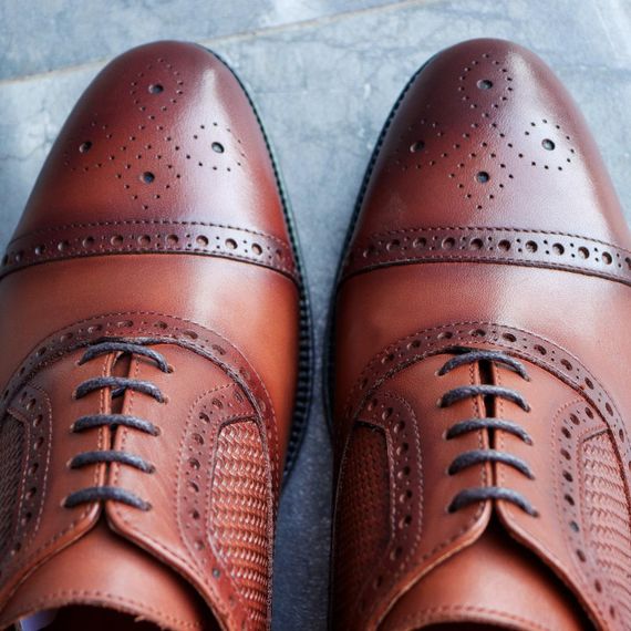 Модні туфлі рудого кольору 43 розмір | Зображення 5