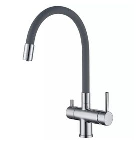 Змішувач для кухні Gappo з виходом для питної води, з гнучким виливом G4398-30