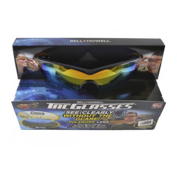 Очки тактические солнцезащитные TAG GLASSES поляризованные антибликовые для MR-468 водителей разноцветные | Зображення 2
