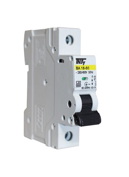 Автоматический выключатель ВА18-60 1Р 20А 6кА х-ка C Ny95504720