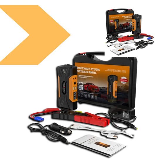 Пускозарядний пристрій з великою ємністю 28000 мАг XPRO JumpStarter QY28 (45550-QY28_1223) | Зображення 1
