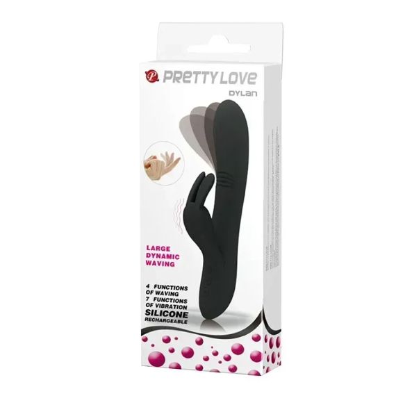 Вібратор PRETTY LOVE DYLAN USB 4 waving 7 vibration Sex Aura | Зображення 8