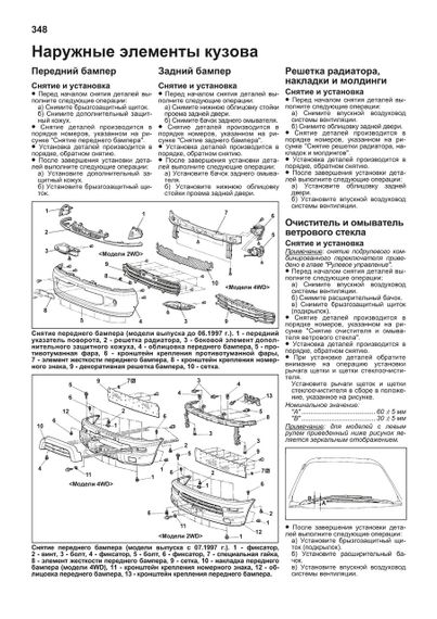 Mitsubishi Delica / L400 дизель. Руководство по ремонту и эксплуатации. Книга | Зображення 6