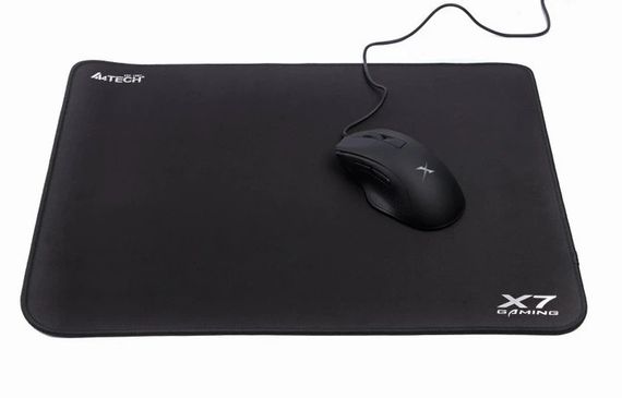 Ігрова поверхня для миші та клавіатури A4Tech X7-500MP(Black) 44х40 см чорний | Зображення 2