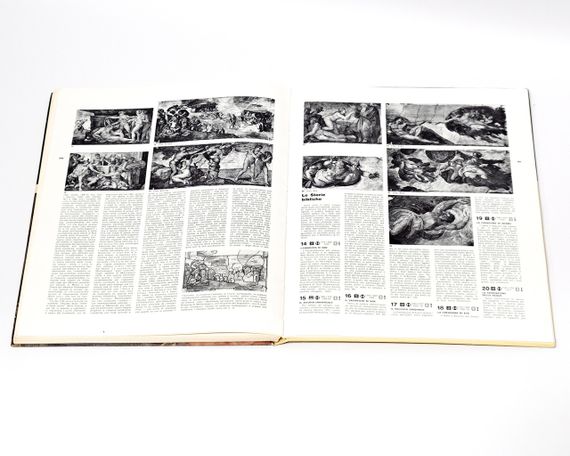Книга про італійського живописця, скульптора Мікеланджело із серії L´opera completa di Michelangelo pittore | Зображення 9