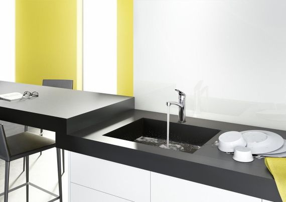 Змішувач для кухні Hansgrohe Focus, довж.виливу - 220мм, поворотний, 1важіль, KM160, сталь (31806800) | Зображення 2