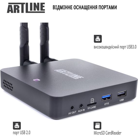 Медіаплеєр Artline TvBox KM6 (KM6) | Зображення 3