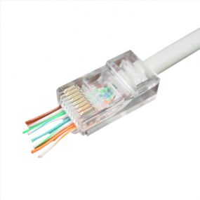 Конектор Cablexpert LC-PTU-01/10, позолочені контакти (10 шт)