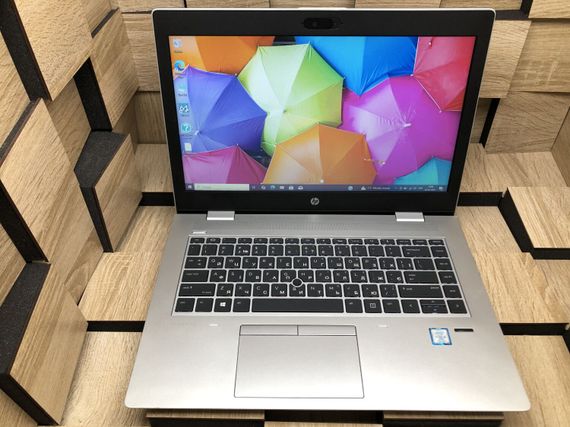 Ноутбук HP Probook 640 G4 / 14" (1366x768) TN / Intel Core i5-7300U (2 (4) ядра по 2.6 - 3.5 GHz) / 8 GB DDR4 / 250 GB SSD / Intel HD Graphics 620 / WebCam / Fingerprint / HDMI б/в | Зображення 1