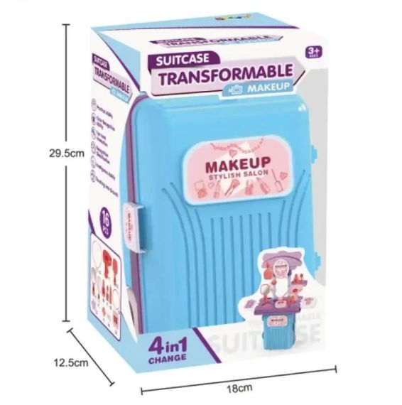 Игровой набор чемодан SUITCASE Transformable MAKEUP (CK05A) | Зображення 1