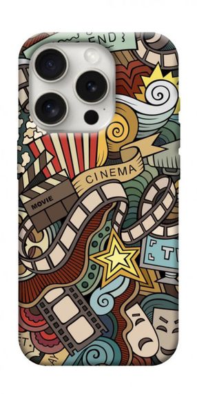 Чохол з картинкою Theater and Cinema для Apple iPhone 16 Pro (6.3")