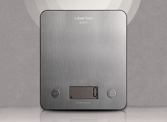 Ваги кухонні Liberton Smart LKS-0713 5 кг сріблясті