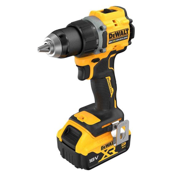 Дрель-шуруповёрт аккумуляторная бесщёточная DeWALT DCD794P2T | Зображення 1