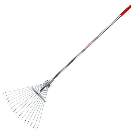 Граблі віялові 15 прутків, регулювання ширини INTERTOOL FT-3004 | Зображення 1