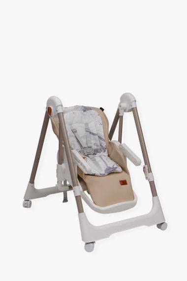 Стілець-гойдалка для годування дитини 2 в 1  VELANO Nomi, beige (6 місяців-3 роки) | Зображення 7
