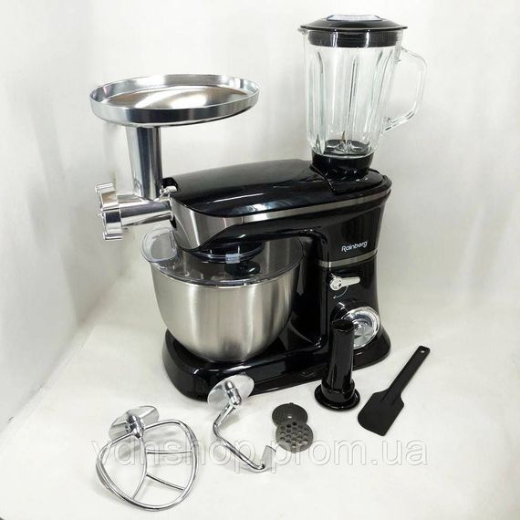 Міксер для змішування кремів, Тістомісильник для дому, Потужний кухонний комбайн тістомісильник AS-53 | Зображення 8