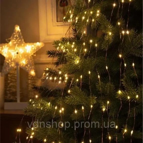 Гирлянда Смарт Конский хвост 20 нитей по 2м с пультом | Зображення 1