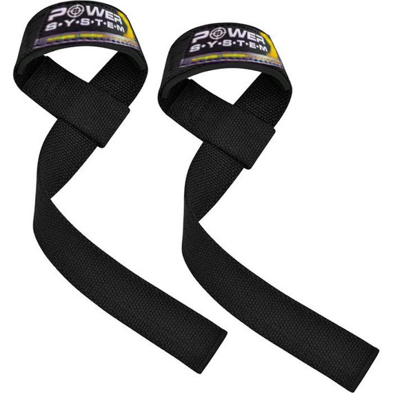 Лямки для тяги Power System PS-3400 Power Straps Black/Yellow | Зображення 4