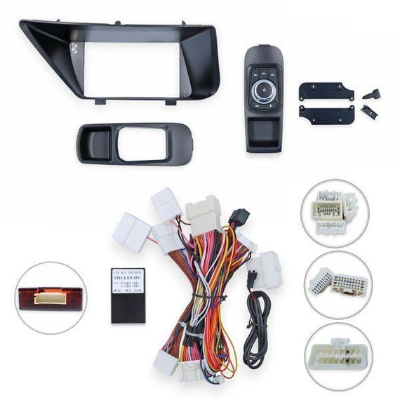 Штатна магнітола серії QIV Q1 під Lexus RX270 RX350 RX450h AL10 3 2008-2015 (K) 9 дюймів | Зображення 1