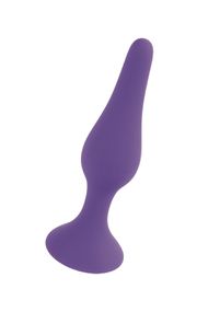 Анальна пробка - Silicone Purple Plug M