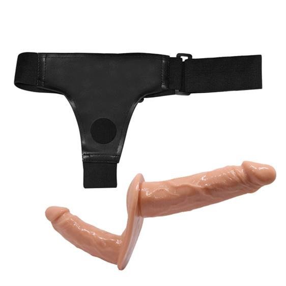 Страпон - Ultra Double Dildos Strap On 5.3" | Зображення 4