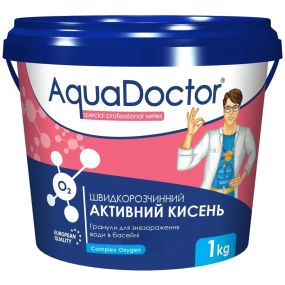 AquaDoctor О2 Water Shock на основі активного кисню, 1 кг