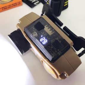 Потужний ліхтар для риболовлі CH-8825-3P35+COB(white+yellow)+RGB, Налобний ліхтар на голову BI-39