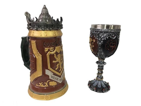 Подарунковий набір Кухоль Game Of Thrones House Lannister Stein Гра Престолів Дом Лансістерів і Winter Coming | Зображення 2