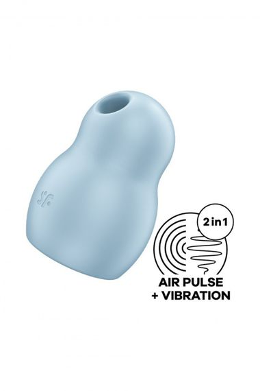 Вакуумний вібратор PRO TO GO1 blue Sex Aura | Зображення 1