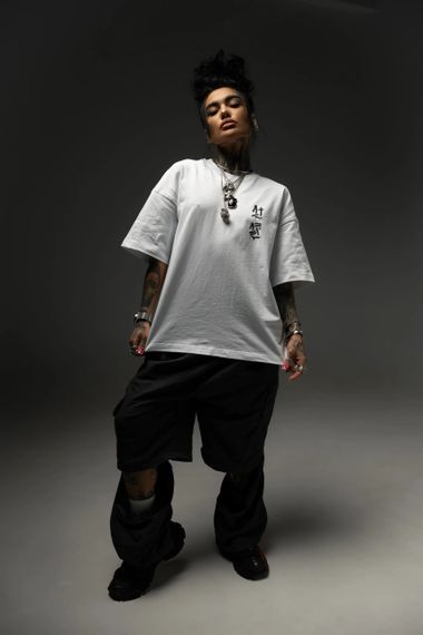 Футболка "INK OF UNIVERSE" WHITE S | Зображення 4