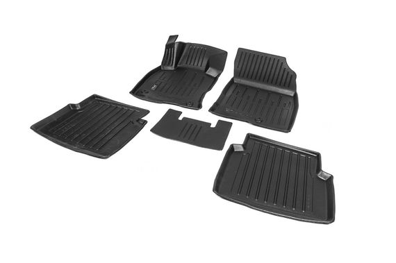 Килимки Stingray 3D (5 шт, поліуретан) для Ford Kuga/Escape 2019-2024 рр | Зображення 1