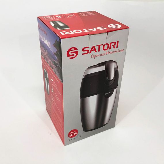 Электрическая кофемолка для турки SATORI SG-2510-SL, Електро кофемолка, UC-678 Многофункциональная кофемолка | Зображення 5